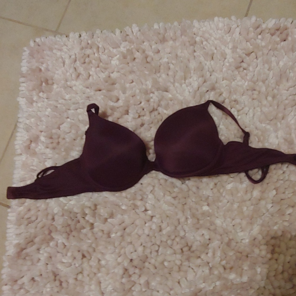 Pink bra